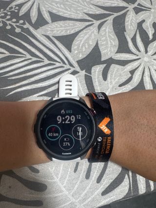 Garmin Forerunner 245 Blanco/Plata