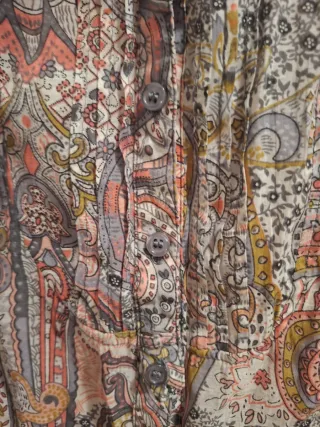 Camisa mujer estampada talla 44