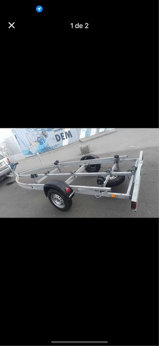 Remolque para barco hasta 6m