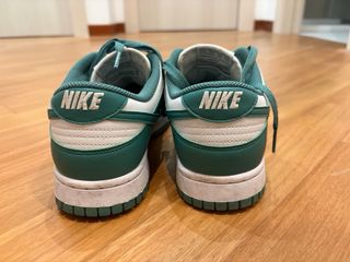Nike Dunk Low Verde e Bianco Eur 40,5  Uk 6,5