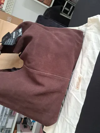 Bolso ante Stradivarius marrón