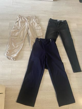 LIQUIDACIÓN Lote 3 Pantalones Niña 10/12 Años