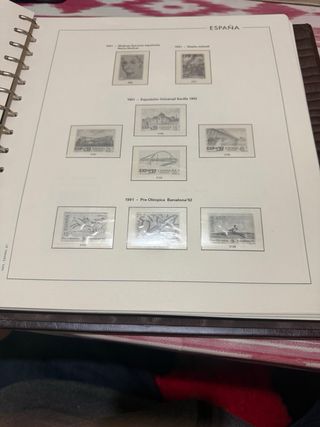 Hojas Edifil 1984 al 1994