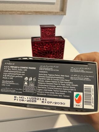 Perfume Rayhaan Crimson