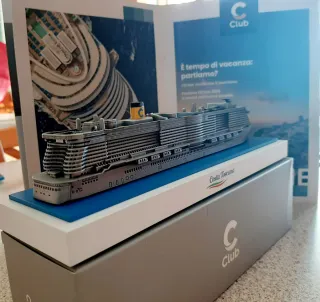 Modellino Costa Toscana Costa Club