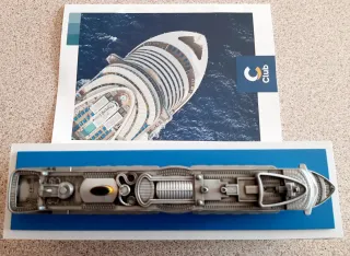 Modellino Costa Toscana Costa Club