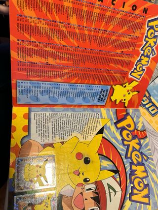 Álbum de Cromos Pokémon 1999 Completo