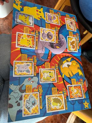 Álbum de Cromos Pokémon 1999 Completo