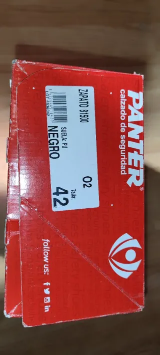 Zapatos de seguridad PANTER 81500