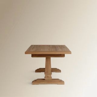 Mesa madera maciza y 6 sillas