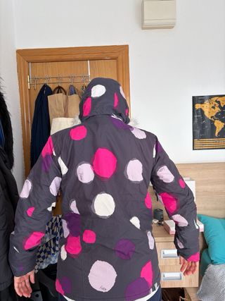 Chaqueta de esquí con capucha y pelo Marca Roxy