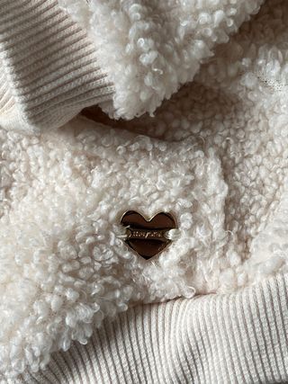 Giubbotto teddy Mayoral bimba 80 cm