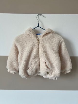 Giubbotto teddy Mayoral bimba 80 cm