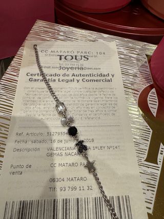 Pulsera Tous Plata y Gemas Join