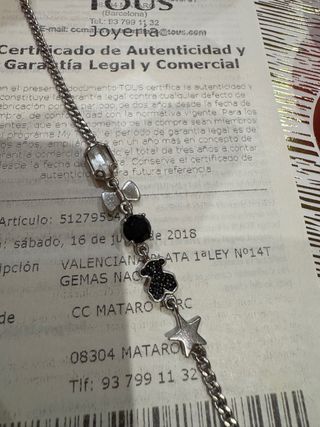 Pulsera Tous Plata y Gemas Join
