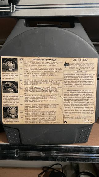 Cadenas para nieve Tamaño 50