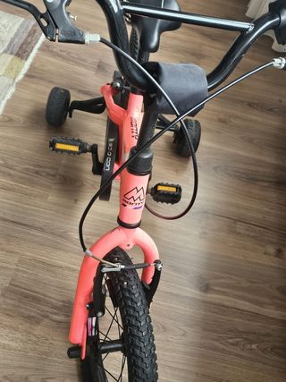 Bicicleta infantil Monty rosa