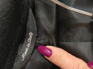 Cappotto uomo lana e cashmere taglia 52