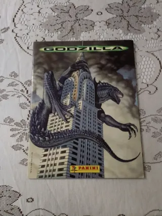 Album Cromos Godzilla Panini 1998 le faltan 3