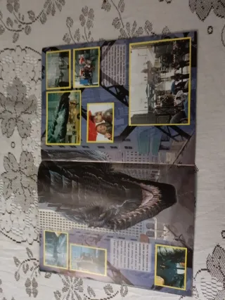Album Cromos Godzilla Panini 1998 le faltan 3