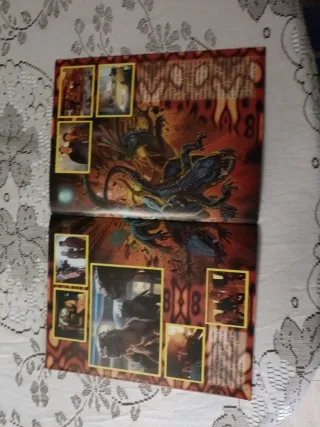 Album Cromos Godzilla Panini 1998 le faltan 3
