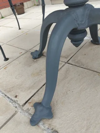 Mesa Exterior Unopiù Piedra/Hierro