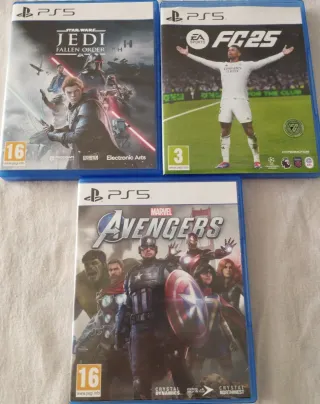 Giochi PS5: FC25, Avengers, Star Wars Jedi