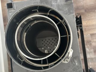 Chimenea de gas con triple cristal