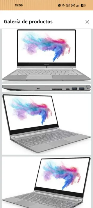 Portatil ultrabook MSI Modern 14 ordenador