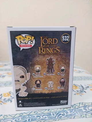 Funko Pop! Lord of the Rings Gollum 532 Chase