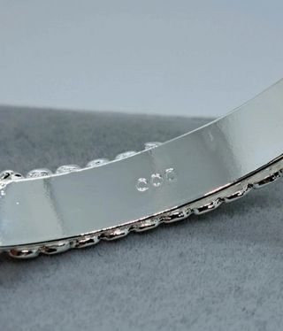 Brazalete Plata 999 Pavo Real