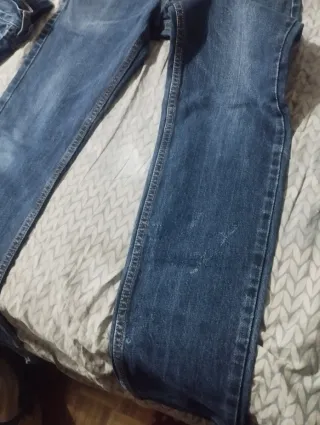 2 Pantalones Hollister vaqueros