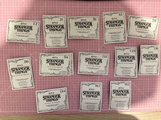 Cromos Stranger Things Netflix