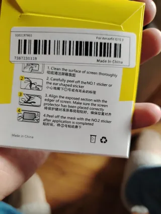 Protector Pantalla Amazfit GTS 3