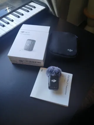 Micrófono DJI Mic 2 Transmisor Negro