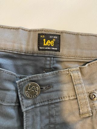 Pantalón Lee Gris Hombre