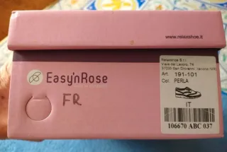Scarpe donna Easy'n Rose beige/grigie n. 37