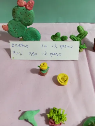 Miniature per presepi - Banco fioraio