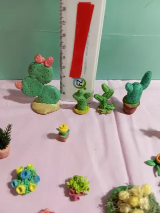 Miniature per presepi - Banco fioraio