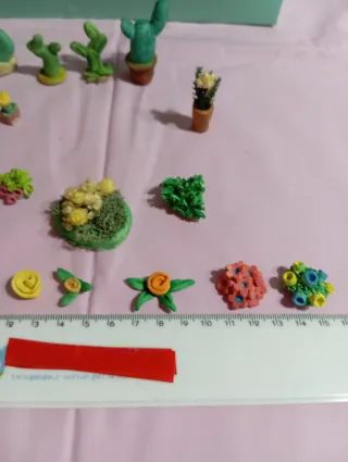 Miniature per presepi - Banco fioraio