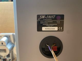 Sistema de sonido Home Cinema Kenwood VR‑505 + Alt