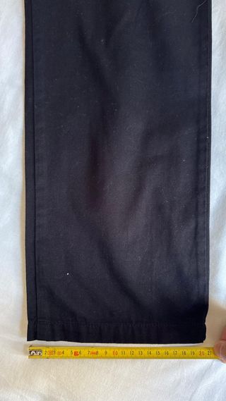 CARHARTT PANTALONES CHINOS PINZAS NEGRO HOMBRE 31