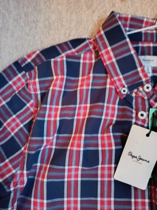Camisa cuadros Pepe Jeans Talla 16-176/XS