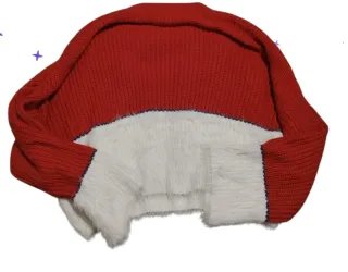 Jersey Clock House oversize punto y pelo