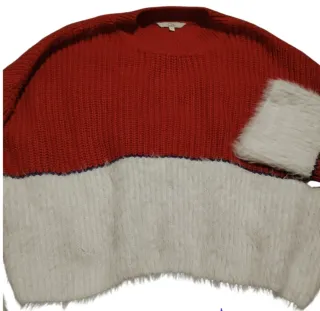 Jersey Clock House oversize punto y pelo