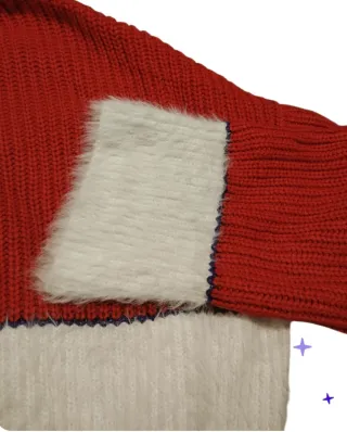 Jersey Clock House oversize punto y pelo