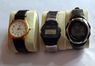 Lote 3 relojes Casio