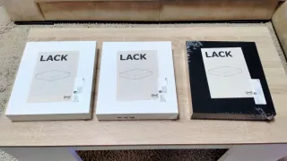 Estanterías IKEA LACK (Blancas y Negras)