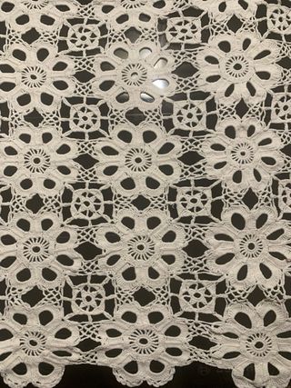 Originale runner crochet cotone