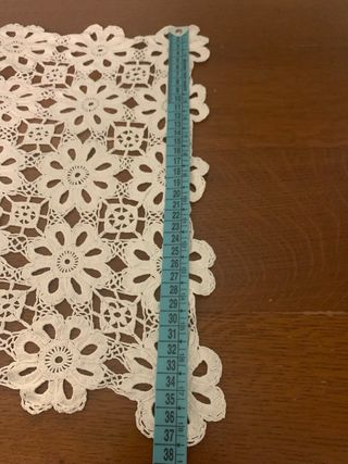 Originale runner crochet cotone